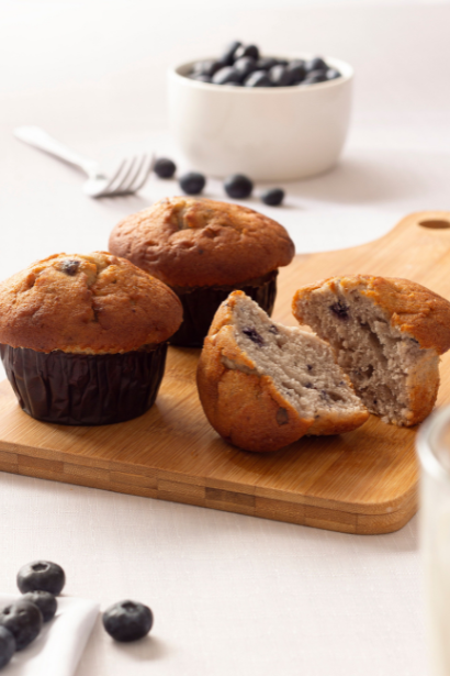 Blueberry Coffee Cake Muffins