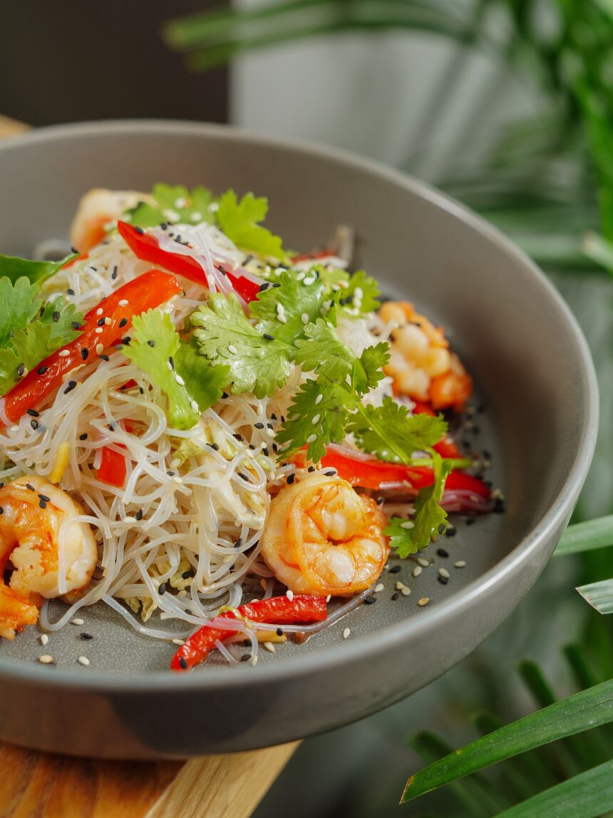 Laab Noodle Salad